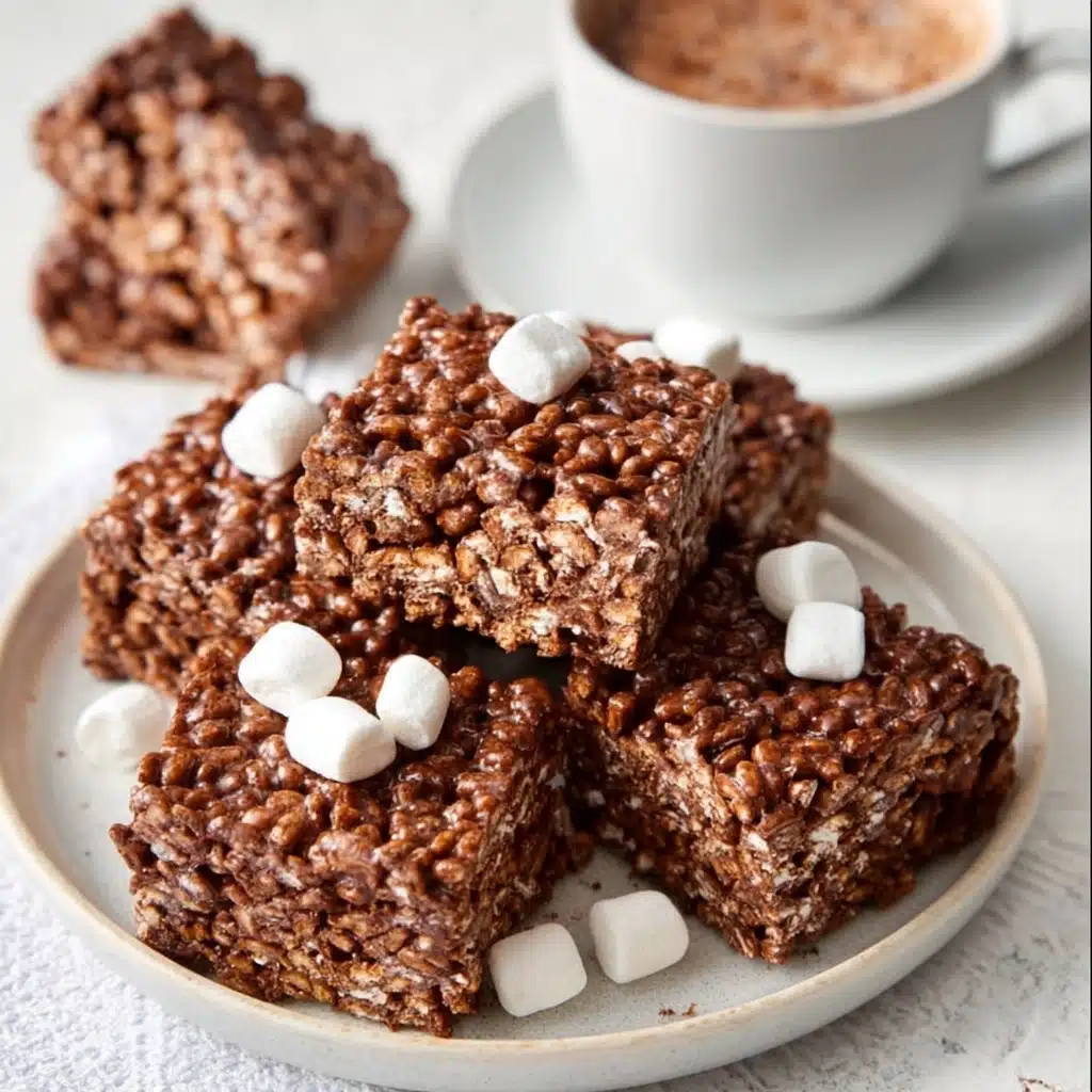 Hot Chocolate Rice Krispies® Treats Recipe - Recipe Image