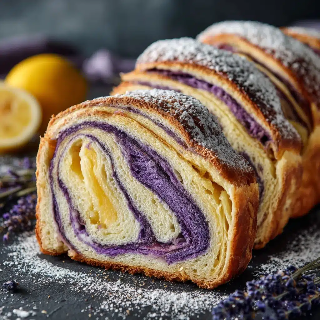 Lemon Lavender Milk Bread Recipe - Recipe Image