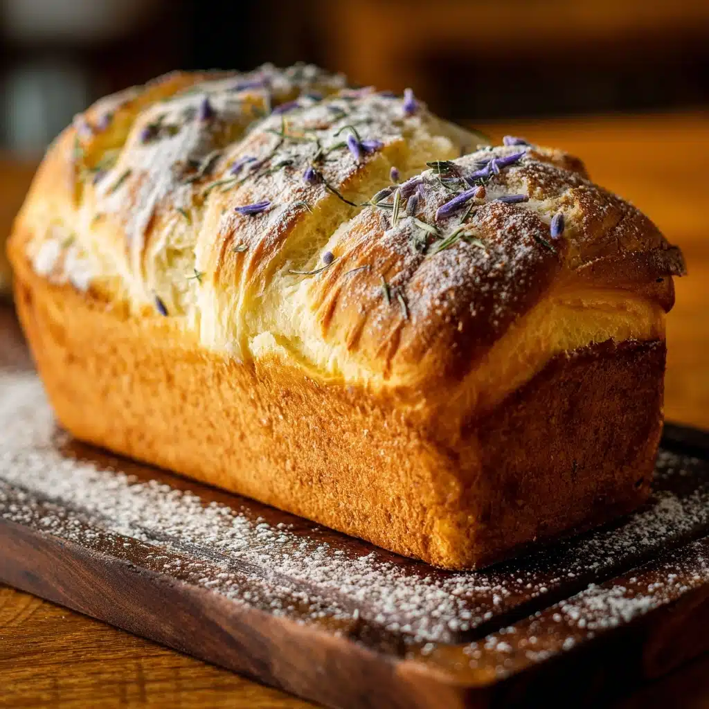 Lemon Lavender Milk Bread Recipe - Recipe Image