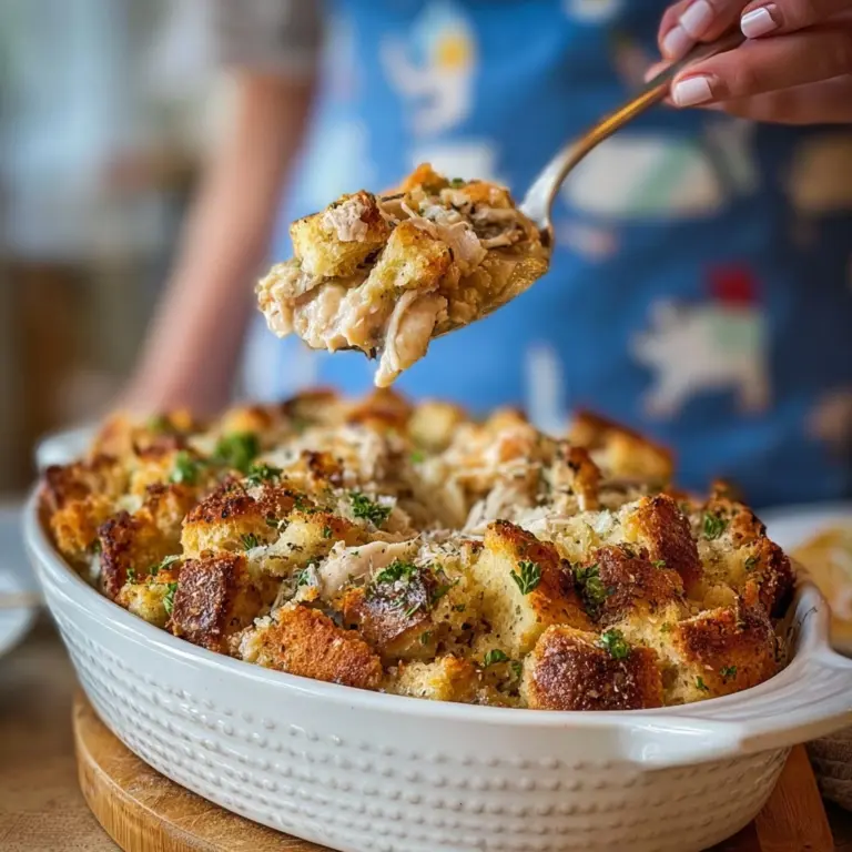 Dolly's Chicken and Stuffing Casserole Recipe