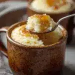 Fluffy Almond Cottage Cheese Mug Cake Recipe