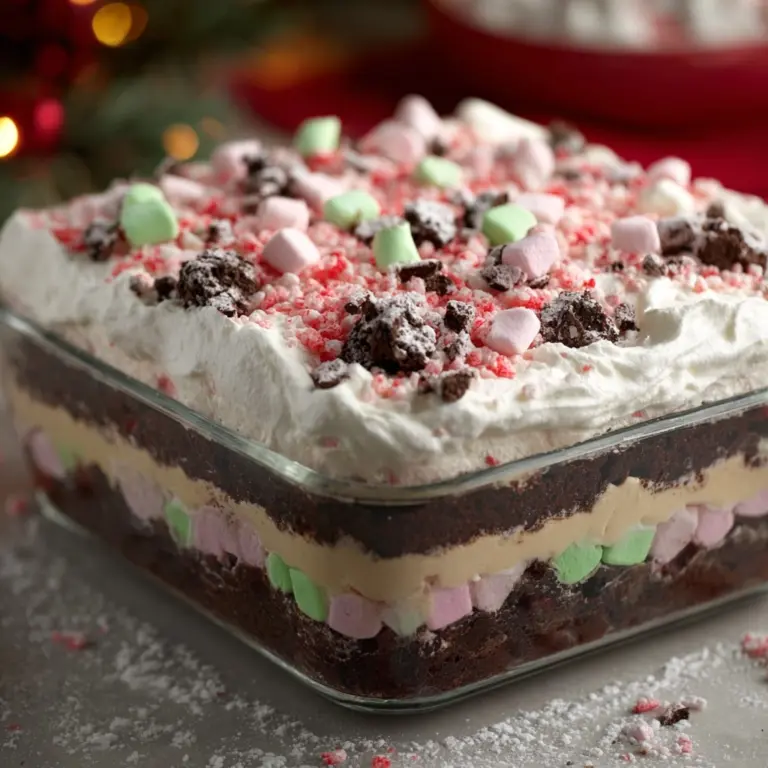 Christmas Cookie Lasagna Dessert Recipe