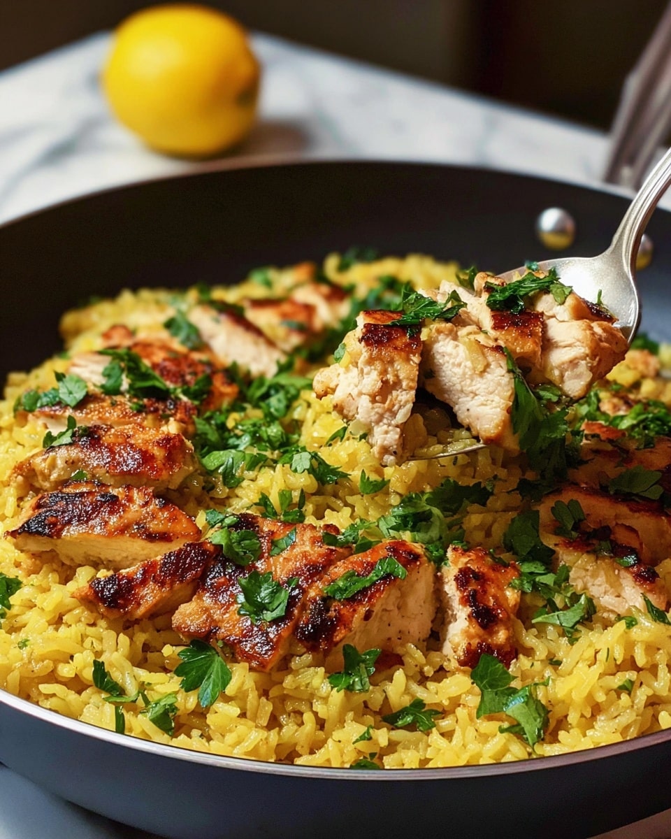 Persian-Style Chicken Pilaf Recipe