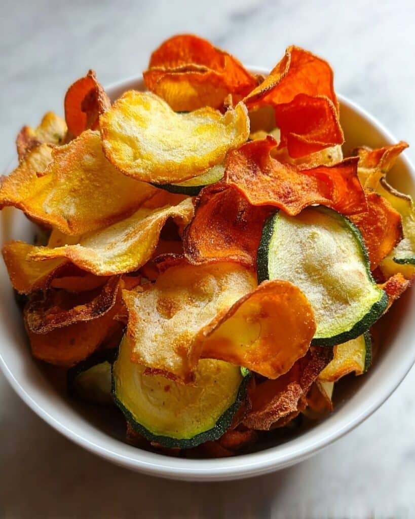 Air Fryer Veggie Chips Recipe