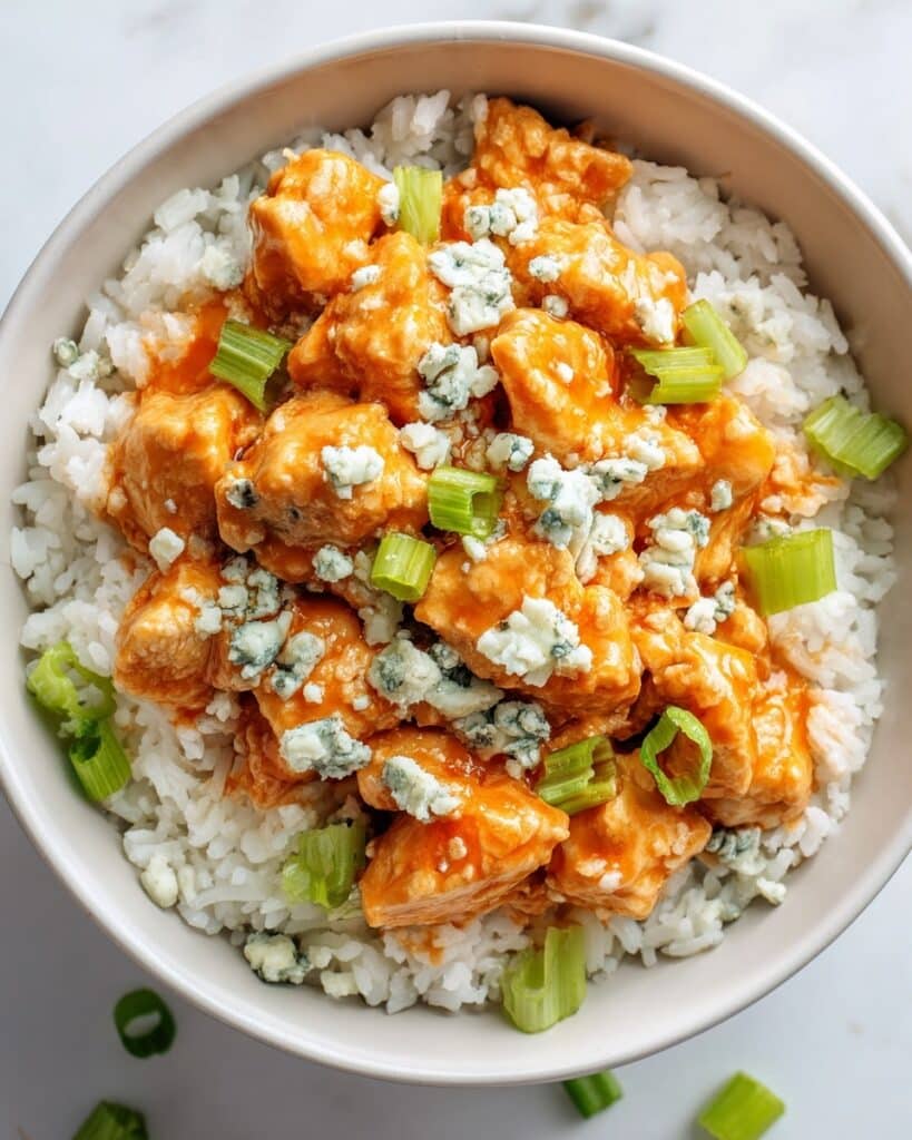 Buffalo Chicken Rice Bowl Recipe