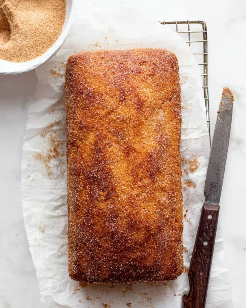 Cinnamon Sugar Donut Bread Recipe