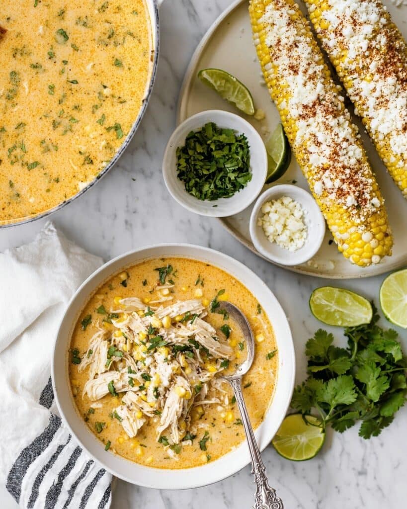 Mexican Street Corn Soup Recipe