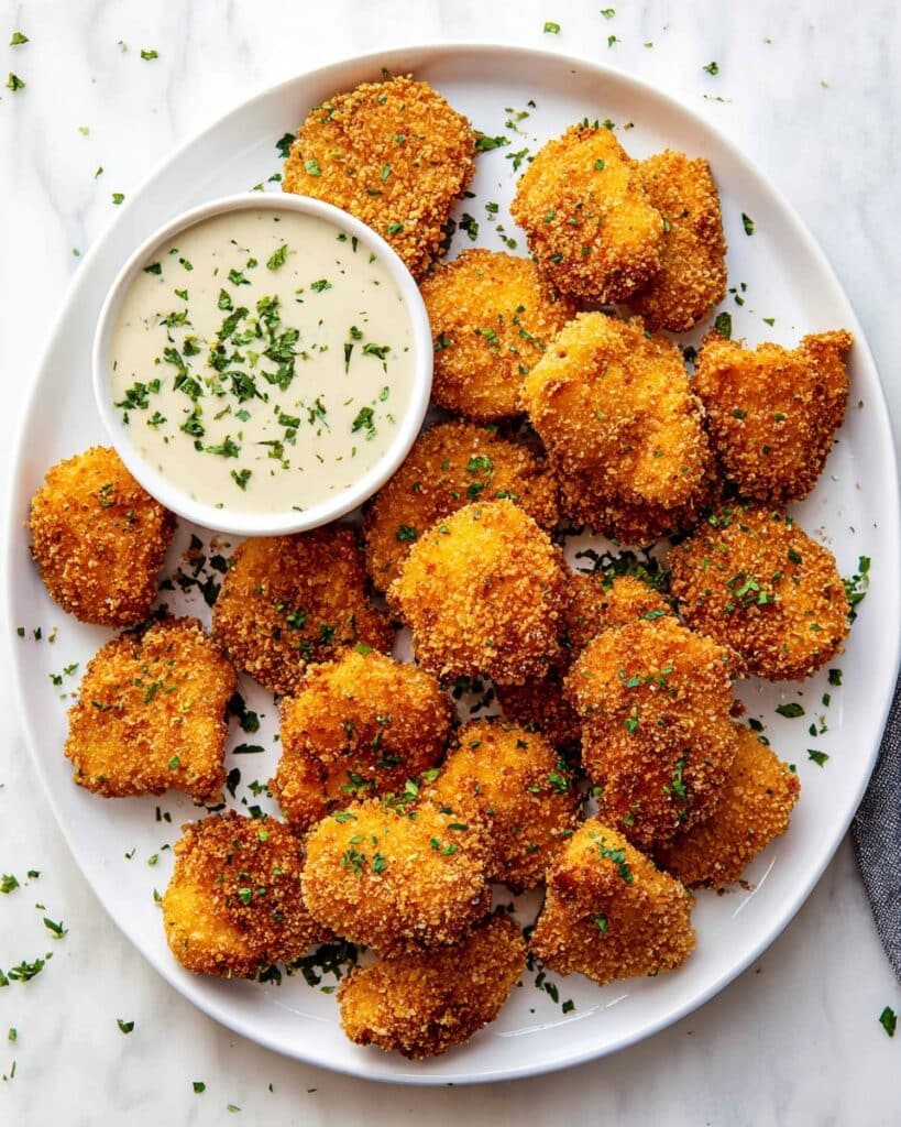 Air Fryer Ranch-Crusted Chicken Bites Recipe