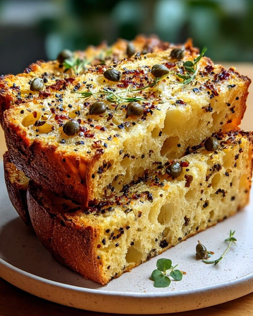 Savory Cheese and Olive Quick Bread Recipe