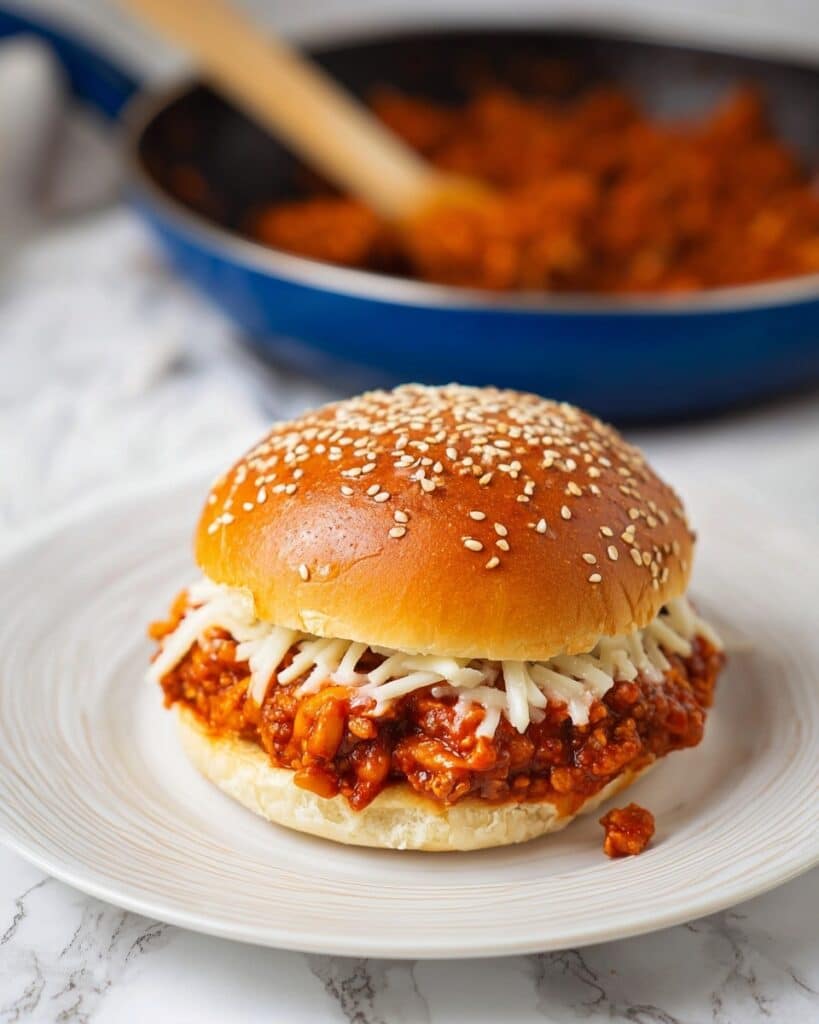 Chicken Parmesan Sloppy Joes Recipe
