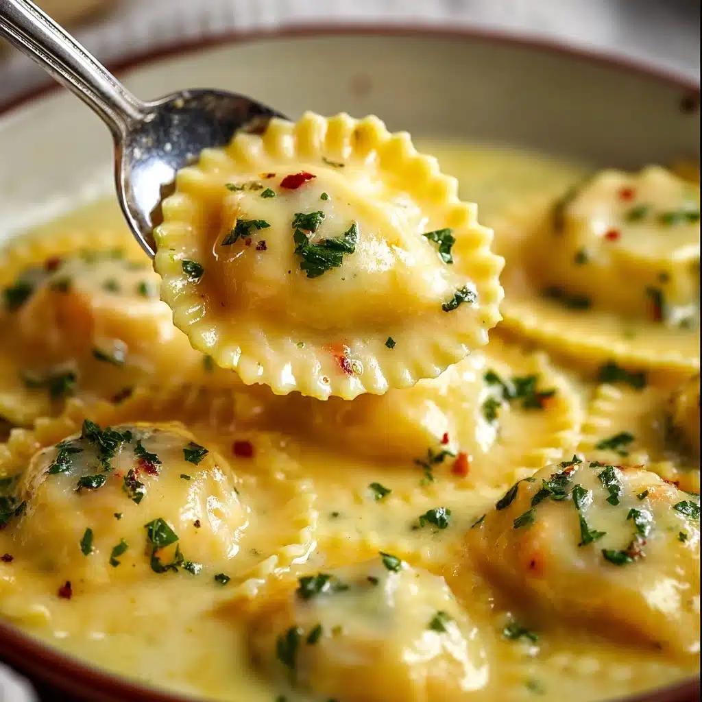 Lobster Ravioli in Lemon Butter Sauce Recipe - Recipe Image