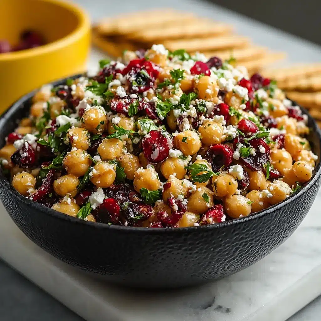 Feta & Cranberry Chickpeas Recipe - Recipe Image