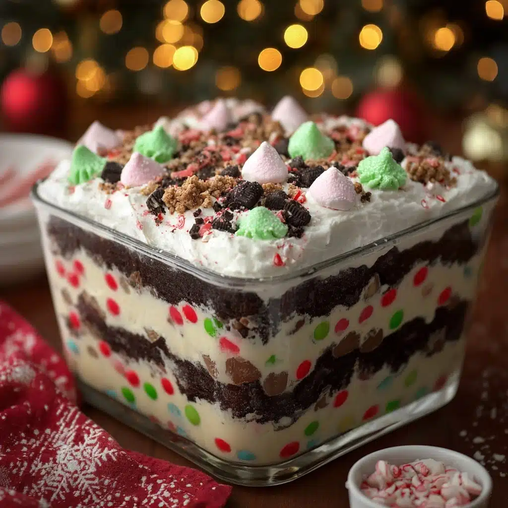 Christmas Cookie Lasagna Dessert Recipe - Recipe Image