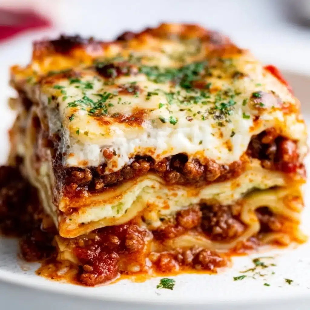 Christmas Eve Lasagna Recipe - Recipe Image