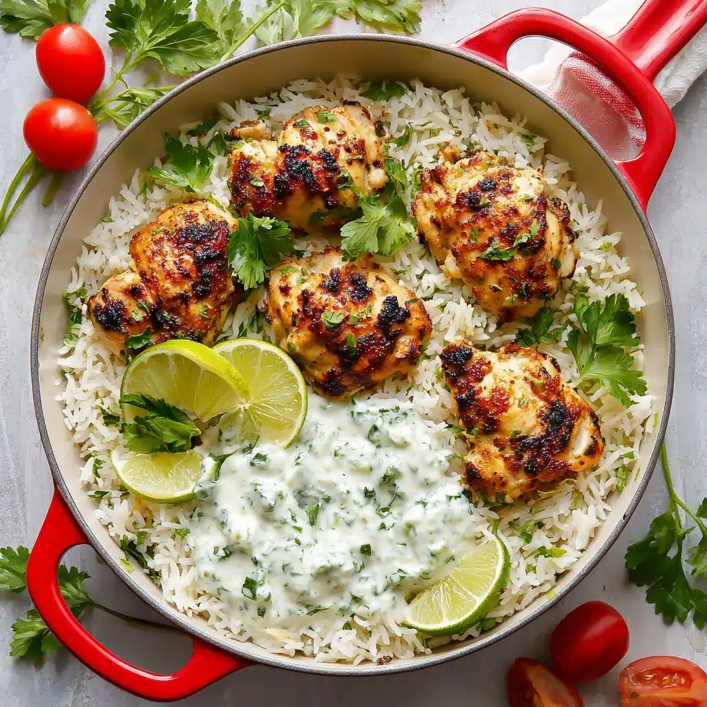 Dump-and-Bake Chicken Tzatziki Recipe - Recipe Image