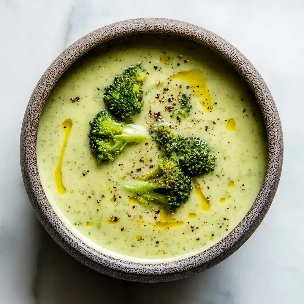 Keto Crockpot Broccoli Cheese Soup Recipe - Recipe Image