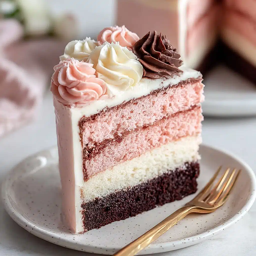 Neapolitan Cake Recipe - Recipe Image