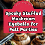 Stuffed Mushroom Eyeballs Recipe