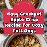Crockpot Apple Crisp Recipe
