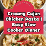 Crock Pot Creamy Cajun Chicken Pasta Recipe