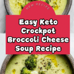 Keto Crockpot Broccoli Cheese Soup Recipe