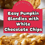 Perfect Pumpkin Blondies Recipe