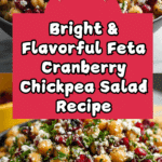 Feta & Cranberry Chickpeas Recipe