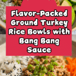 Ground Turkey Rice Bowls Recipe