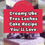 Ube Tres Leches Cake Recipe
