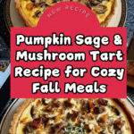 Pumpkin Sage & Mushroom Tart Recipe