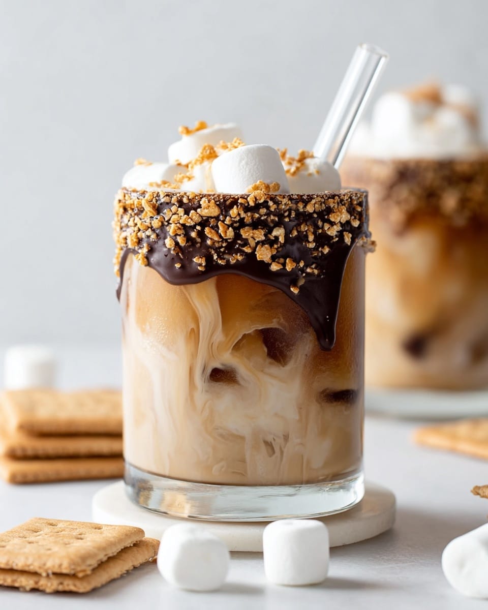 S’mores Iced Latte Recipe