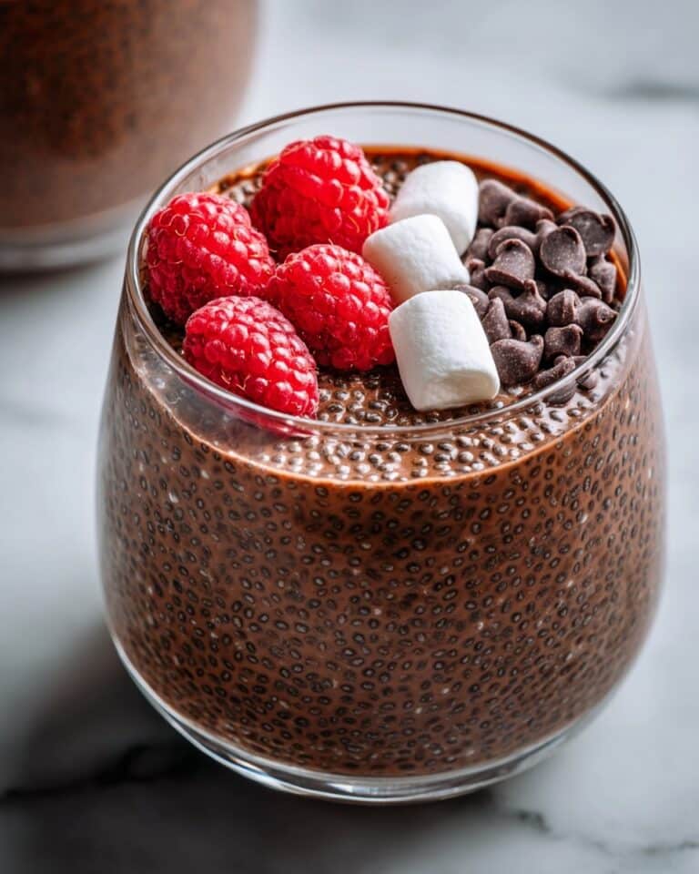 High Protein Chocolate Chia Seed Pudding Recipe