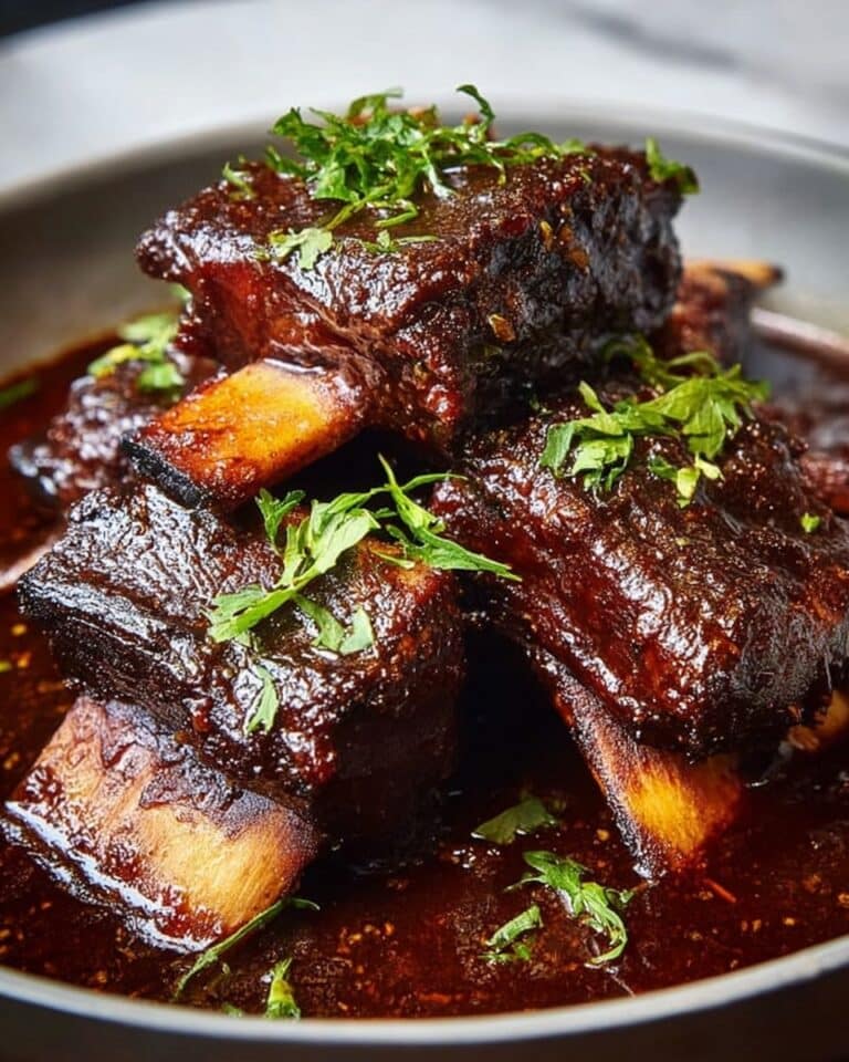Caramelized Slow Roast Asian Beef Short Ribs Recipe