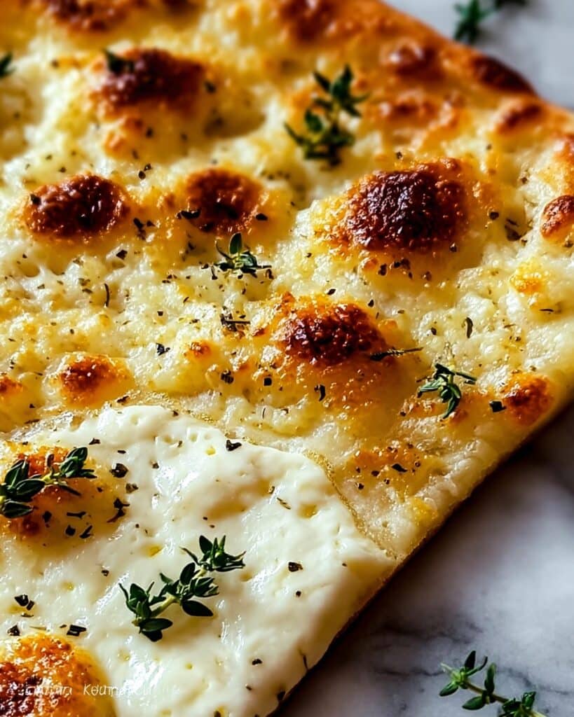 2-Ingredient Cottage Cheese Flatbread Recipe