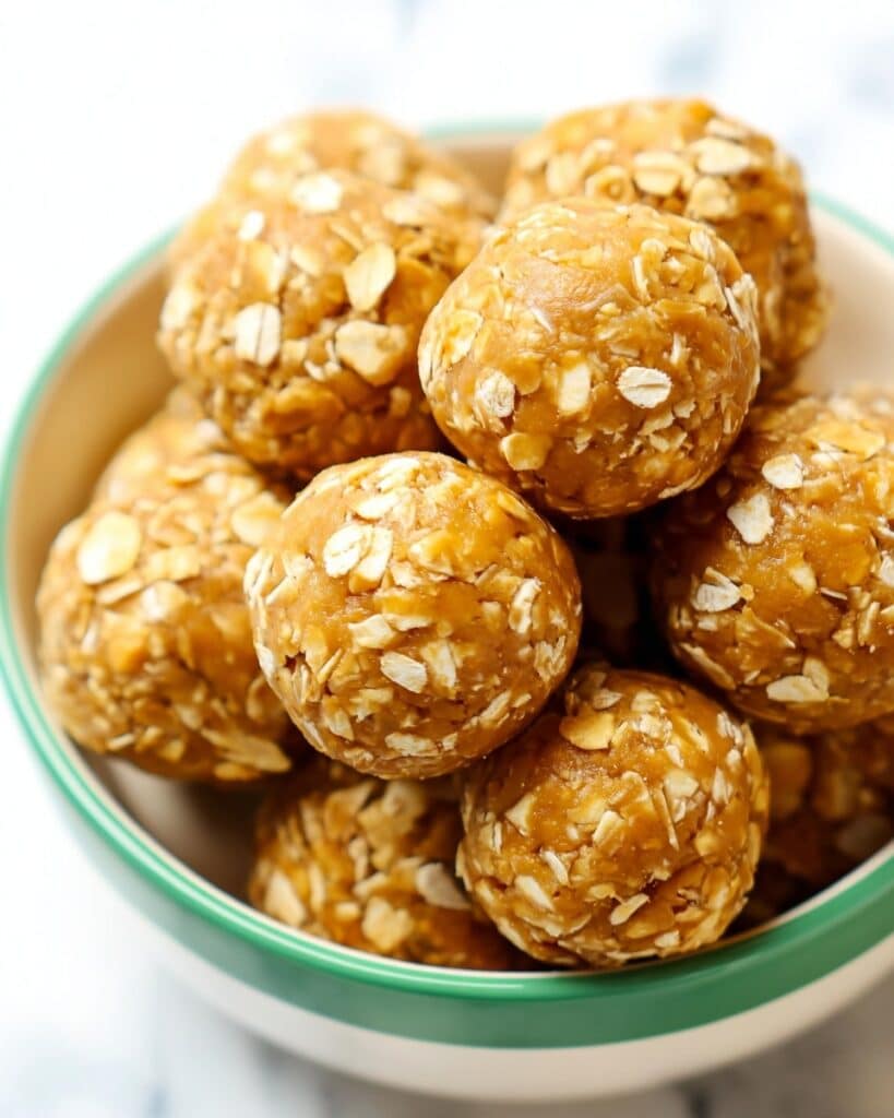 Rice Crispy Peanut Butter Balls Recipe