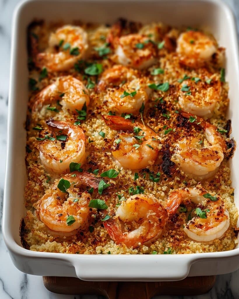 Baked Stuffed Shrimp Casserole Recipe