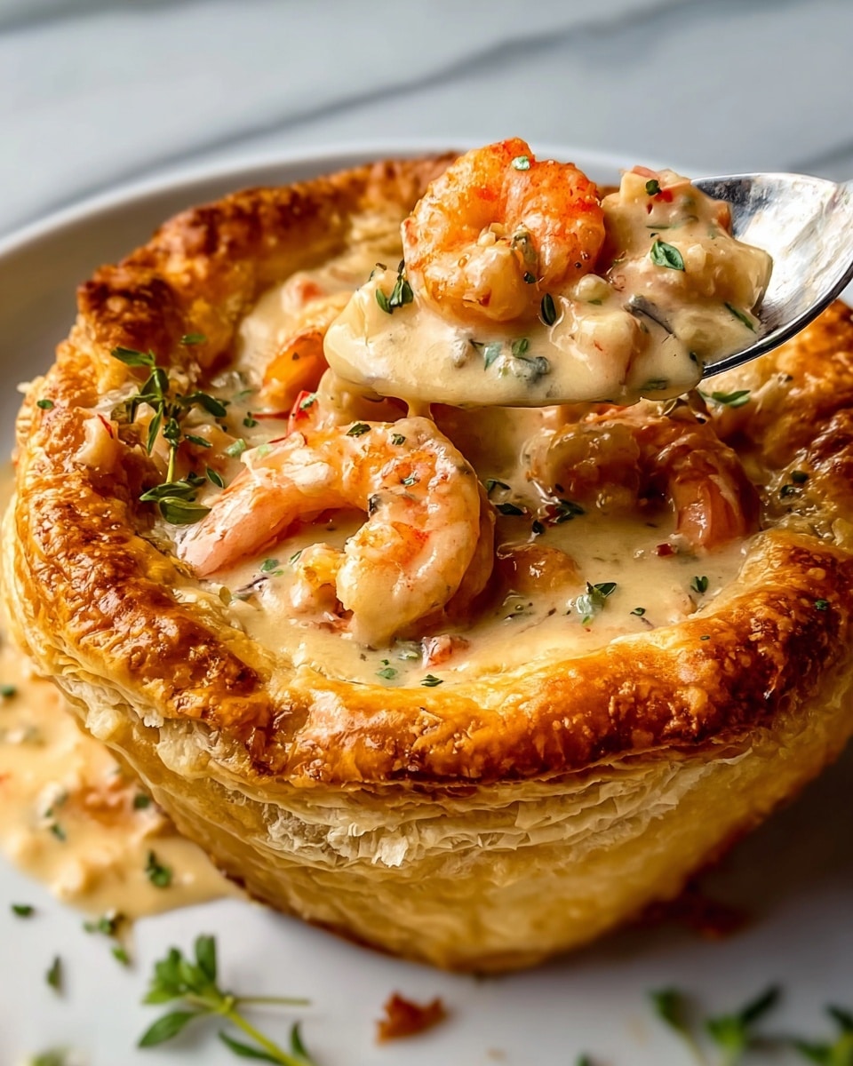 Cheddar Bay Biscuit Seafood Pot Pie Recipe