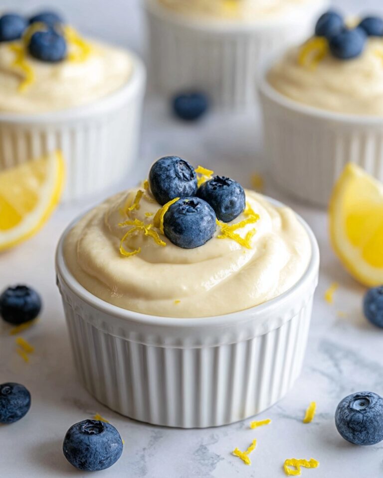 High-Protein Cottage Cheese Lemon Mousse Recipe