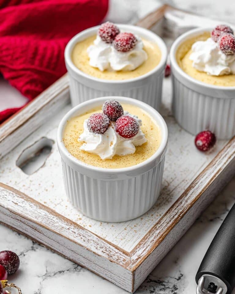 Homemade Eggnog Pudding Recipe