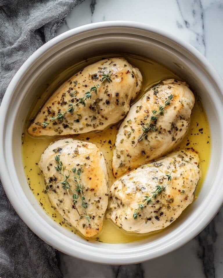 Crockpot Lemon Garlic Butter Chicken Recipe