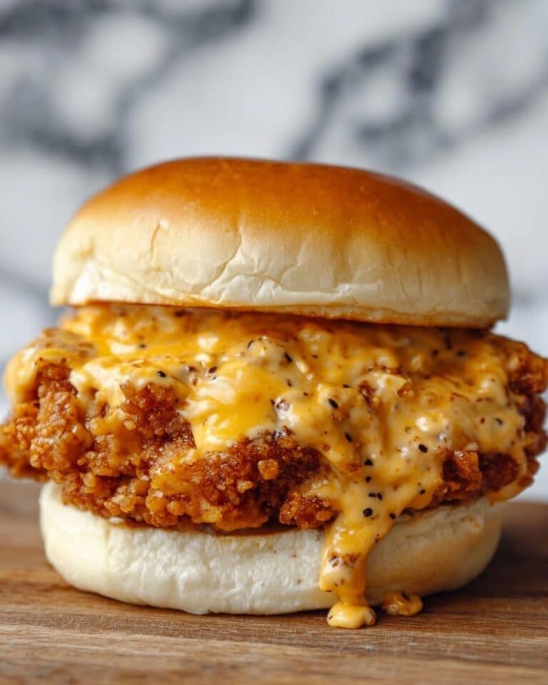 Cajun Chicken Sloppy Joes with Creamy Cheese Sauce Recipe