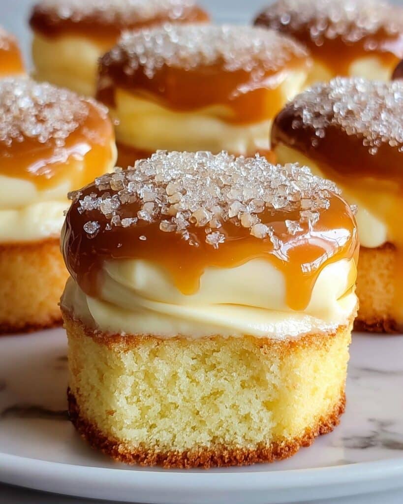 Creme Brulee Cheesecake Cupcakes Recipe