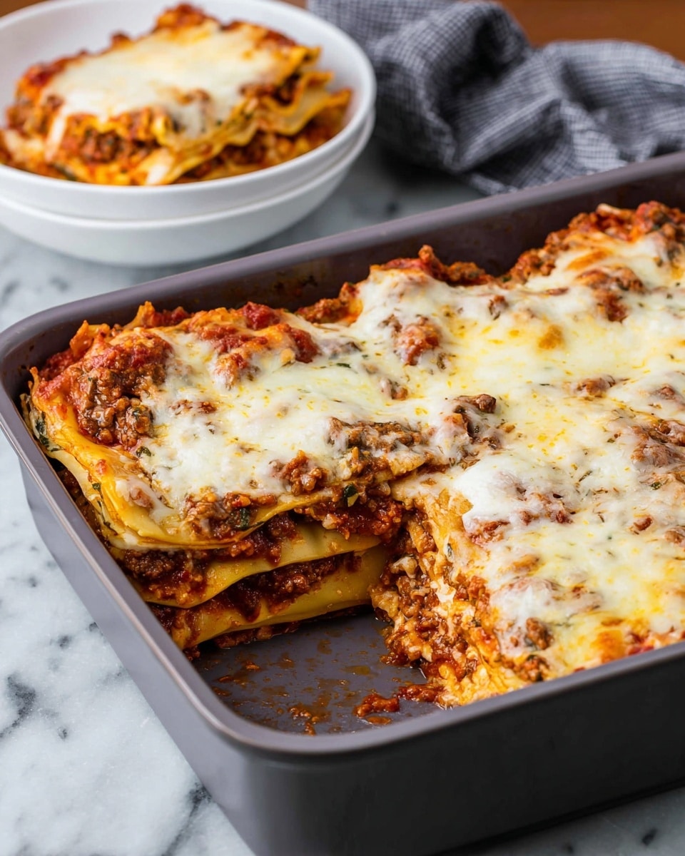 Easy Baked Ravioli Lasagna Recipe