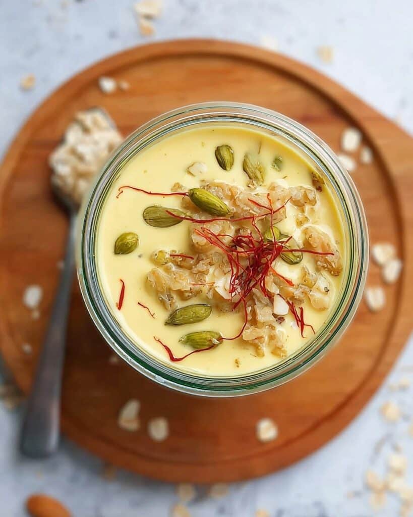 Indian Overnight Oats Recipe