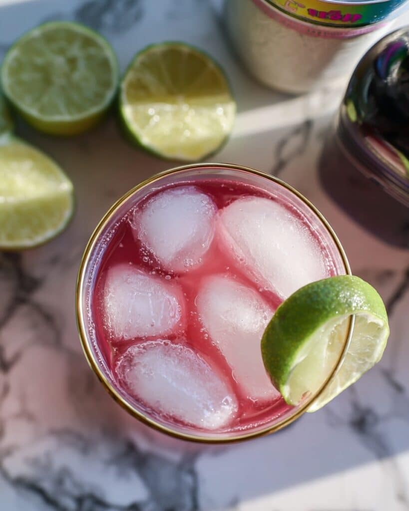 Cherry Limeade Cortisol Mocktail Recipe