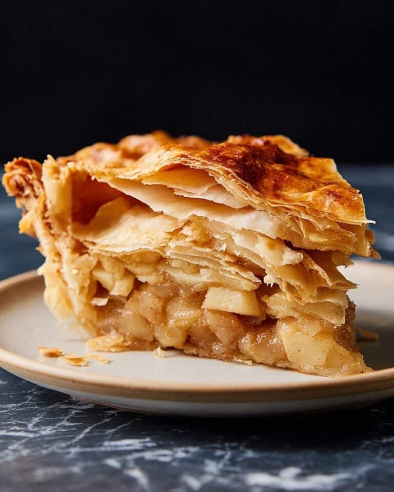 Pastis Gascon Apple Phyllo Pie Recipe