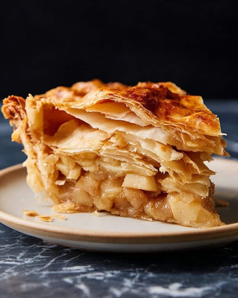 Pastis Gascon Apple Phyllo Pie Recipe