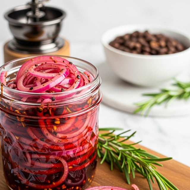 Balsamic Pickled Onions Recipe