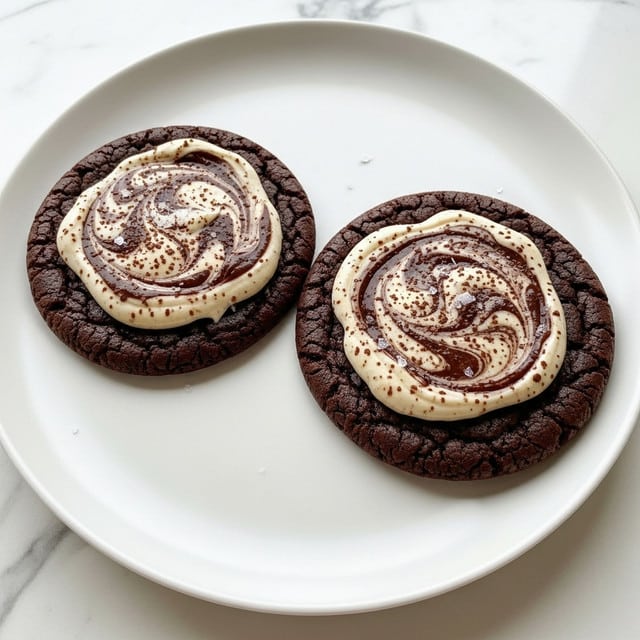 Chocolate Marshmallow Swirl Cookies Recipe
