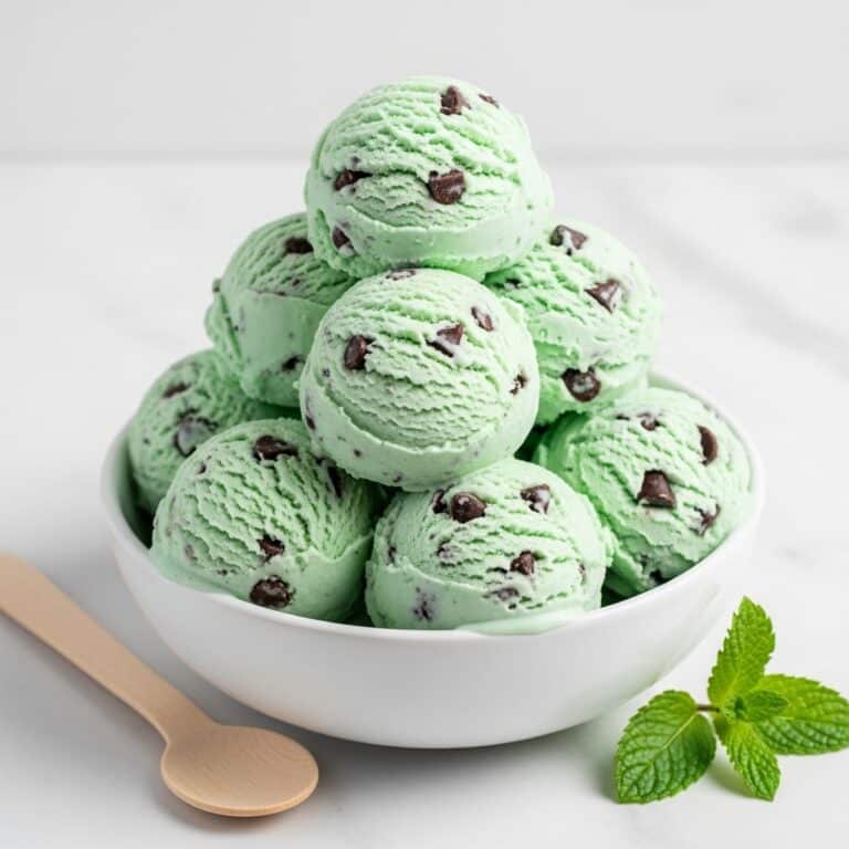 Dairy-Free Mint Chocolate Chip Ice Cream Recipe